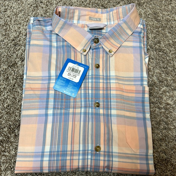 men's columbia plaid button down - Picture 1 of 3